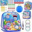 Bean Bag Toss Game for Kids, Toddler Toys for Party Games and Outdoor Toss Games, Gift for Birthday or Christmas for Kids Aged 3 4 5 6 7 8 Year Old