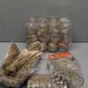 70 Pcs Rustic Burlap Christmas Tree Decorations Set Farmhouse Boho Xmas Ball Ornaments Champagne Star Topper Beige Bow Ribbon Tassel Berries Stems Boho Christmas Decor for Xmas Tree