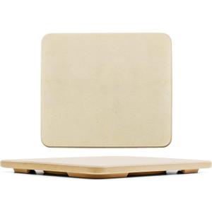 Pizza Stone - Baking Stone. SOLIDO Rectangular 14"x16" - Perfect for Oven, BBQ and Grill