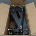 Double Bass Drum Pedal, Heavy-Duty Double Chain Drive Kick Pedal with Adjustable Beater & Spring Tension, Non-Slip Base Plate - Compatible with Acoustic/Electronic Drum Kits