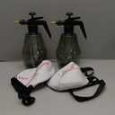 Hushee 2 Pcs 1.5 Liter Water Mister for Sports Personal Water Pump with Full Neoprene Jacket and Built in Carrying Strap, Manual Sprayer Lawn Pressure Pump Sprayer for Cooling Gym Garden (Baseball)