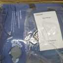 OGERY Self-Inflating Sleeping Pad with Built-in Foot Pump, 3" Memory Foam Camping Mattress for Side Sleepers, Quiet & Insulated Sleeping Mat Camping Essential Gear for Car Tent Camping