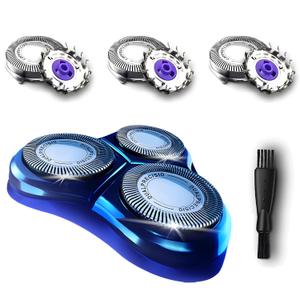 HQ8 Replacement Heads Blade Compatible with Philips Norelco Aquatec Shavers, Razor Cutter Head for HQ8505 PT720 AT815 AT810 AT880, New Upgraded OEM Blades, 3-Pack
