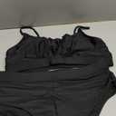 Amazon.com: AI'MAGE Bikini Sets for Women High Waisted 2025 Two Piece Swimsuits Sporty Color Block Bathing Suit, (Black White, X-Large) 