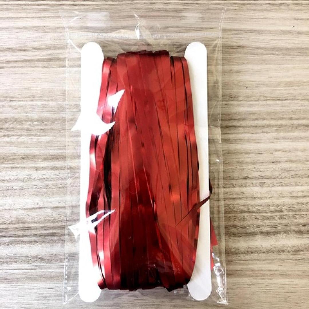 Matte Rain Curtain 1 * 2M Halloween Christmas Atmosphere Decoration Rain Curtain Birthday Party Dance Decorate Rain Curtain Matte red