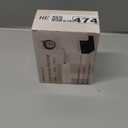 5'' Clear Acrylic Wall Shelf 2 Pack, 5 Inch Small Wall Shelves Display for Small Space