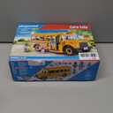 Playmobil School Bus with Accessories and 4 Figures