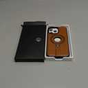 for iPhone 14 Pro Max Leather Case with Stand, Anti-Slip Grip Ring, Fits for MagSafe (Brown, IP14 Pro Max-6.7inch)