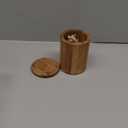 JapanBargain 4112, Bamboo Salt Boxes Spice Storage Containers With Magnetic Swivel Lid, 6 Ounce Capacity, One Pack