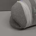 C CUSHION LAB Patented Pressure Relief Seat Cushion for Long Sitting Hours on Office/Home Chair, Car, Wheelchair - Extra-Dense Memory Foam for Hip, Tailbone, Coccyx, Sciatica - Light Grey (Gray)