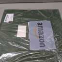 DECOMOMO Storage Cubes, 13x13x13 Storage Cube Bins with Labels, Fabric Organizer Bins (13" / 6pcs, Olive Green)