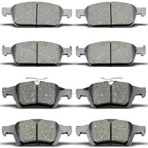 D1564 D1645 8pcs Front Rear Ceramic Brake Pads Kits fit For 2013-2016 For Ford Escape,2014-2018 For Ford Transit Connect