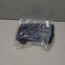 Walker Bag Basket with Cup Holder for Folding Walker Accessories for Seniors Elderly, Handicap, Foldable & Water Resistant Walker Storage Bags with Big Capacity - Dark Blue