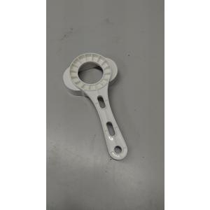 Plastic White Peace 8 Inch
