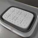 Collapsible Foot Soaking Tub, Foot Spa Bath Basin w/Acupressure Points