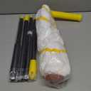 KeFanta Self-Wringing Twist Mop for Floor Cleaning, Long Handled Microfiber Floor Mop with Top Scouring Pad for Kitchen, Hardwood, Restaurant, Bathroom, Garages, Warehouses, Office,57-inch