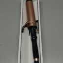 1 Inch Extra Long Barrel Curling Iron, Ceramic Tourmaline Curling Wand Professional Dual Voltage