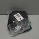 OWIN Women's Sexy Summer Casual Mock Neck Dresses Sleeveless Ruched Bodycon Cocktail Party Mini Dress (Large, Black)