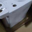 TOTO Aquia IV WASHLET+ Elongated Skirted Toilet Bowl with CEFIONTECT, Cotton White - CT446CEGNT40#01