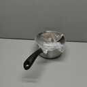 P&P CHEF 2 Quart Saucepan Small Pot, Stainless Steel Saucepan with Lid, Small Sauce Pan for Home Kitchen Restaurant Cooking, Visible Glass lid & Bakelite Heat-Proof Handles,Dishwasher Safe, 1 Pc