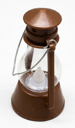 Brown Light Up Lamps (12 pack)