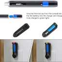 Precision Electric Screwdriver Kit, JAKEMY 61 In 1 Manual & Automatic Torque Power Screwdriver Set Rechargeable Cordless with LED Light for Laptop/Phone/Glasse/Watch (Jm-y03)