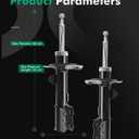 SCITOO Front shocks assembly 2000-2005 for Toyota Celica