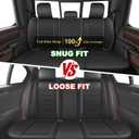 Custom For Dodge Ram 1500 Seat Covers 2500 3500 2026 2025 -2002 Full Set