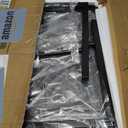 Printer Stand, 2-Tier Desktop Printer Shelf for 3D Laser Printer, Copier, Durable Wood Storage Organizer for Home Office Kitchen, 22.5" W*14.8" D*15" H (2-Tier, Black)