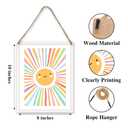 3 x patcate Boho Sun Sunshine Wall Art Hanging Decor