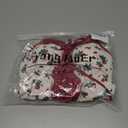 Women's Strawberry Print One Piece Beach Swimsuit with Cross-Back & Lace Trim,Tummy Control V Neck Bathing Suits (Red, L)