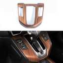 AntBooBoo for Honda CRV Gear Shift Box Panel Peach Wood Grain Interior Trim Cover Moulding for CR- V 2022 2021 2020 2019 2018 2017 EX EX-L (Not for Hybrid) (gas)