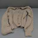 Cathryn Embellished Cable Knit Cardigan, Small