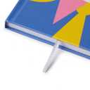 Olimpia Zagnoli Yellow Midsized Blank Notebook
