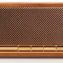 Edifier Retro Wood Bluetooth Speaker,Wireless Portable Speakers with 20W Stereo Sound,Vintage Decor Speaker with AUX,USB Soundcard,Micro SD Brown