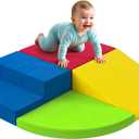 Climbing Toys for Toddlers,Foam Climbing Blocks for Toddlers,Baby Soft Foam Blocks for Climbing,4-Piece Soft Play Set,Baby Jungle Gym Indoor for Toddler 1-3 Develop,Color Coordination,Motor skills