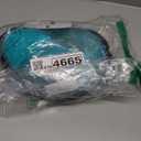 QingSong Full Face Snorkel Mask for Adults, Snorkeling Gear with Camera Mount, 180 Degree Panoramic View Snorkel Set Anti-Fog Anti-Leak (Large-X-Large, Green)