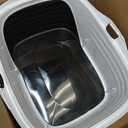 Arm & Hammer Rimmed Cat Litter Box with High Sides and Microban, Made in USA