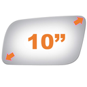 WLLW Mirror Glass Replacement for CHEVY GMC 1992's - 2000's Truck Left LH Driver Side