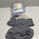 Genina Seat Covers for Dining Room Chair Seat Slipcovers Kitchen Chair Covers (Dark Gray, 6 Pcs)