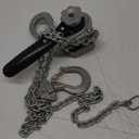 Mini Lever Chain Hoist 1/2 tonSmall Come Along 1100 lbs 5ft Lift Weighs just 5.8 pounds