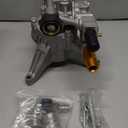 AR High Pressure Washer Pump 2400 PSI RMW22G24-EZ, Vertical 7/8" Shaft Power Washer Replacement Pump Head with Easy Start Valve by ANNOVI REVERBERI