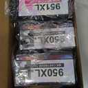 950XL 951XL Combo Compatible for HP 950 XL 951 XL Ink Cartridge Replacement for HP OfficeJet Pro 8600 8610 8620 8100 8630 8660 8640 8615 76DW 251DW (2 Black, 1 Cyan, 1 Magenta, 1 Yellow)