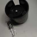 Upgraded Car Cup Holder Expander Adapter with Offset Adjustable Base, Compatible with Yeti 14/24/36/46oz Ramblers, Hydro Flasks 32/40oz, Other Large Bottles Mugs in 3.5"-4.0", 1 Pack (Black)