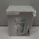 Mixpresso Green Personal Single Serve Coffee Maker with 14oz Travel Mug, Drip Small Coffee Maker with Auto Shut Off, Reusable Filter, Works with Ground Coffee Only  Not for K-Cup Pods