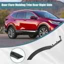 GXARTS Door Flare Molding Trim Rear Right Side 75390TLAA01 Compatible with Honda CRV 2017 2018 2019 2020 2021 2022 Door Side Wheel Molding Trim Rear Wheel Arch Trim