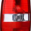 Boine Left Driver Side Tail Light Compatible With 2004 2005 2006 2007 2008 Ford F150 F-150 Rear Light Brake Lamps (Left Driver Side)