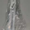 White Tension Curtain Rod for Windows 28 to 48 Inch,7/8"Small Shower Curtain Rod for Bathroom,Pressure Spring Tension Curtain Rod No Drilling for Closet Doorway Kitchen (White 1 Pack)