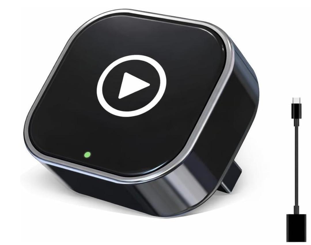 Wireless CarPlay Adapter 2026 – Quick Wired to Wireless Upgrade, iOS 10+ & Android Auto Compatible, Small & Reliable Design for CarPlay Vehicles