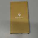 Miracase Glass Series Designed for iPhone 14 Plus Case 6.7 inch, Upgrade Full-Body Magnetic Clear Case with Built-in 9H Tempered Glass Screen Protector, Compatible with MagSafe, Black